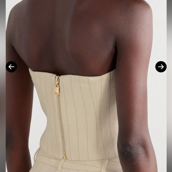 ZIMMERMANN Pinstripe Tube Top - Picture 10 of 10